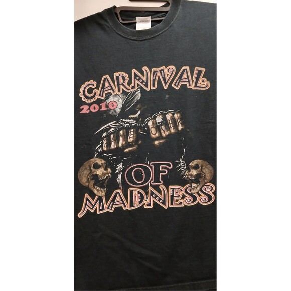 2010 Shinedown The Sound Of Madness Tour Sevendust Double Sided TShirt Small EUC - Picture 7 of 16